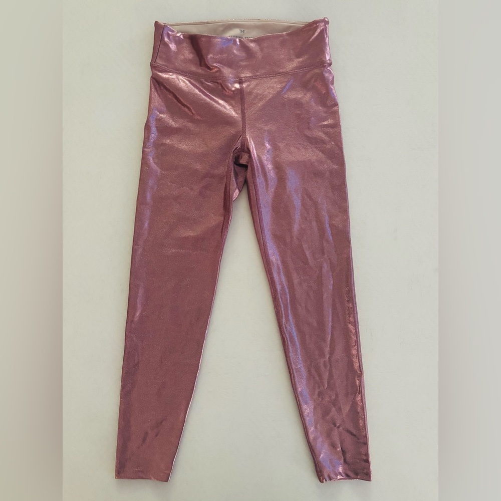New With Tags Heroine Sport Marvel Shimmering Rose Leggings